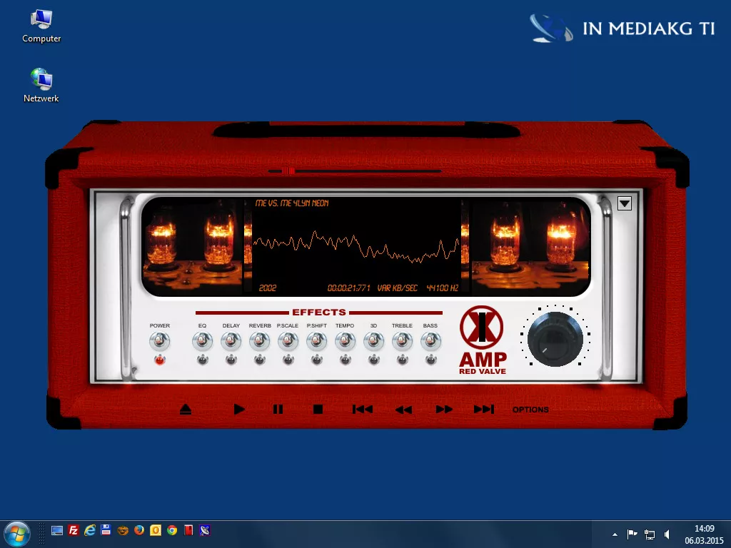 Der Audio Player fr Windows