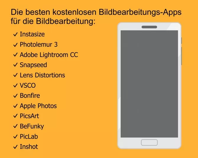 Bildbearbeitungs-Apps