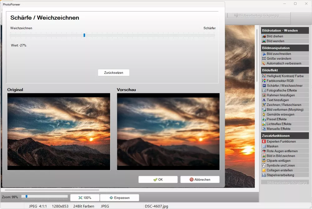 Einfaches Bildbearbeitungsprogramm für Anfänger