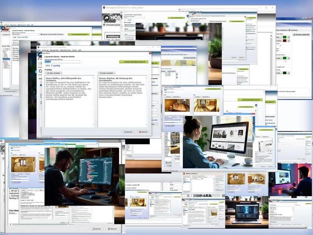 Homepage Software Vergleich