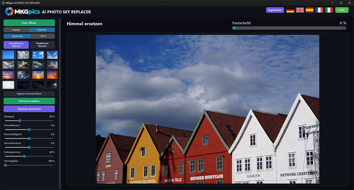 KI Himmel austauschen Screenshot