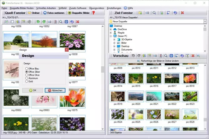 Bilder sortieren Software